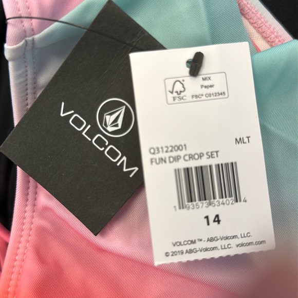 Volcom Fun Dip Crop Bikini - Picture 16 of 16